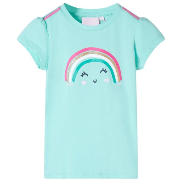 Kindershirt 140 Lichtmint