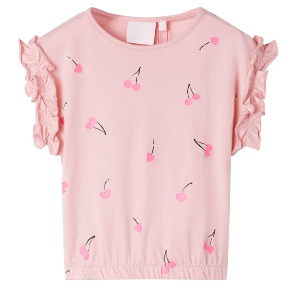 Kindershirt 92 Lichtroze