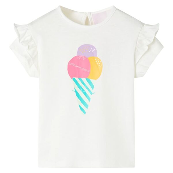 Kindershirt 140 Ecru