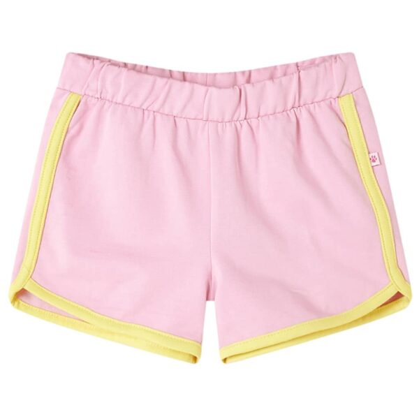 Kindershorts Met Bies 140 Felroze
