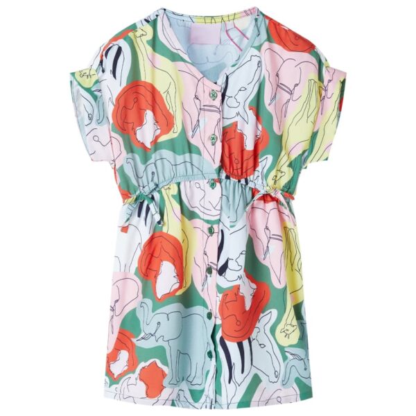 Kinderjurk 116 Groen