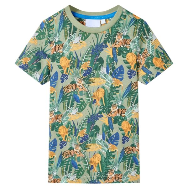 Kindershirt Met Korte Mouwen 104 Meerkleurig