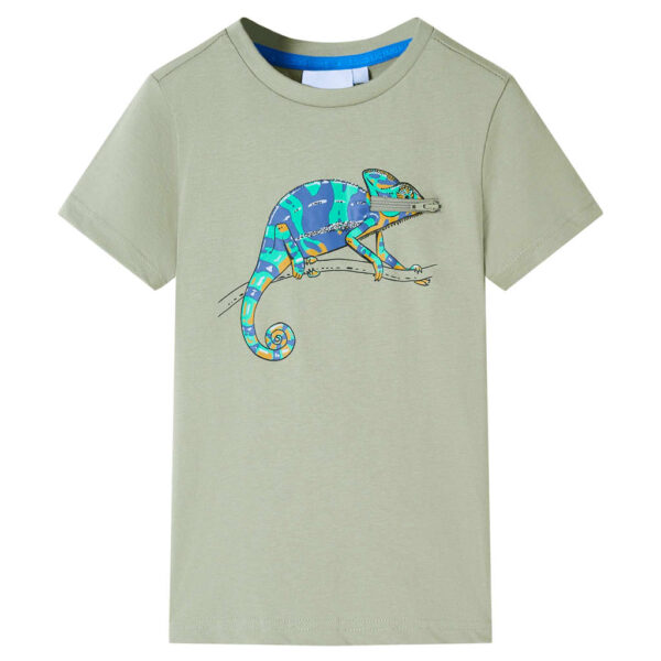 Kindershirt Met Korte Mouwen 104 Lichtkleurig