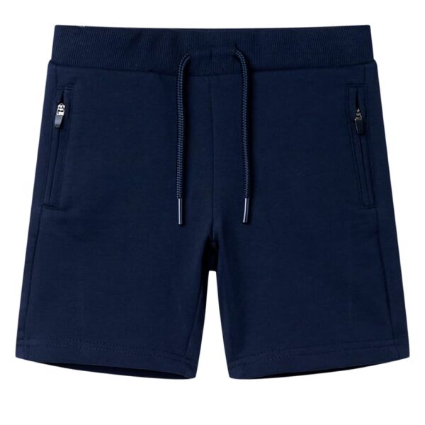 Kindershort 128 Marineblauw
