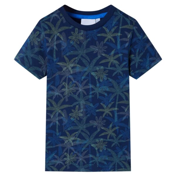 Kindershirt 128 Marineblauw