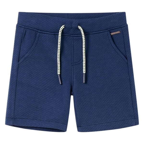 Kindershorts Met Trekkoord 92 Donkerblauw