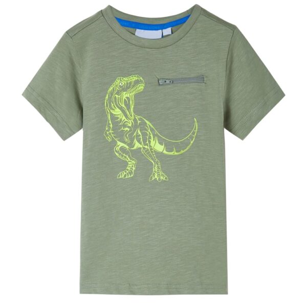 Kindershirt Met Korte Mouwen 104 Lichtkleurig