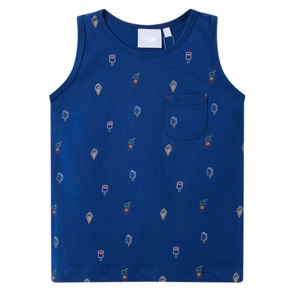 Kindertopje 104 Donkerblauw