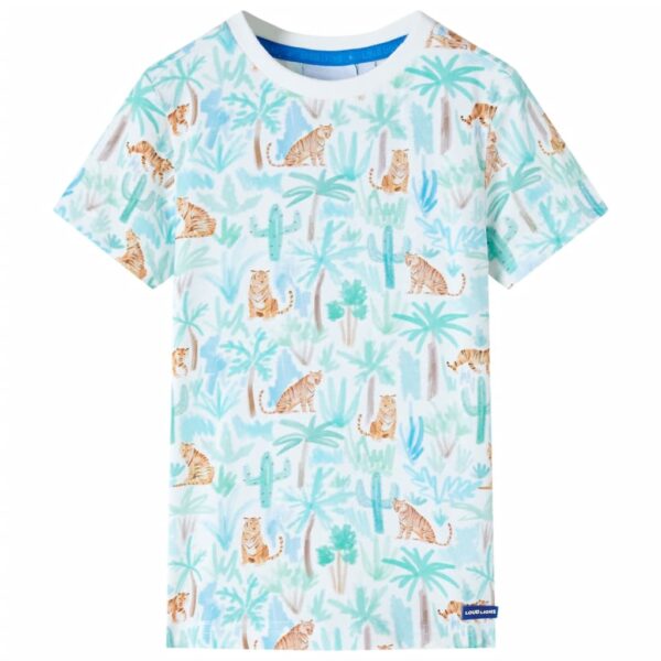 Kindershirt 116 Ecru