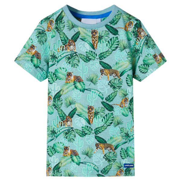 Kindershirt 104 Gemêleerd Lichtgroen