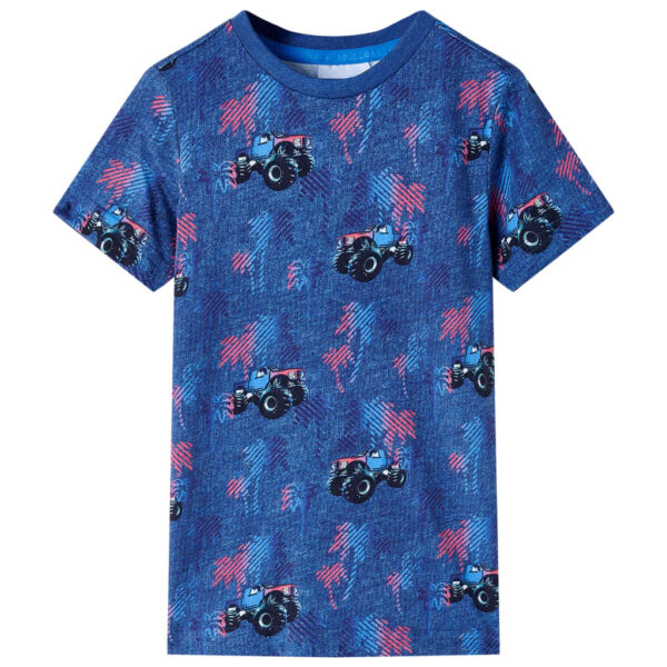 Kindershirt 128 Gemêleerd Donker