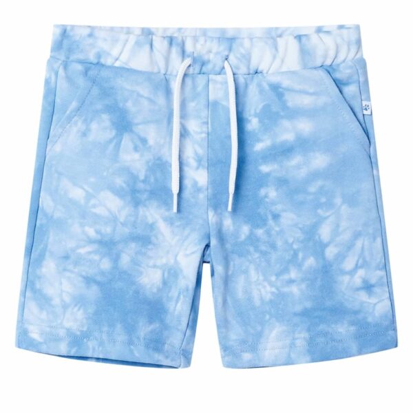 Kindershorts Met Trekkoord 128 Zachtblauw