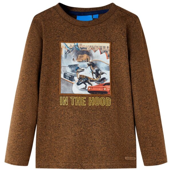 Kindershirt Met Lange Mouwen 140 Gemêleerd Kleur