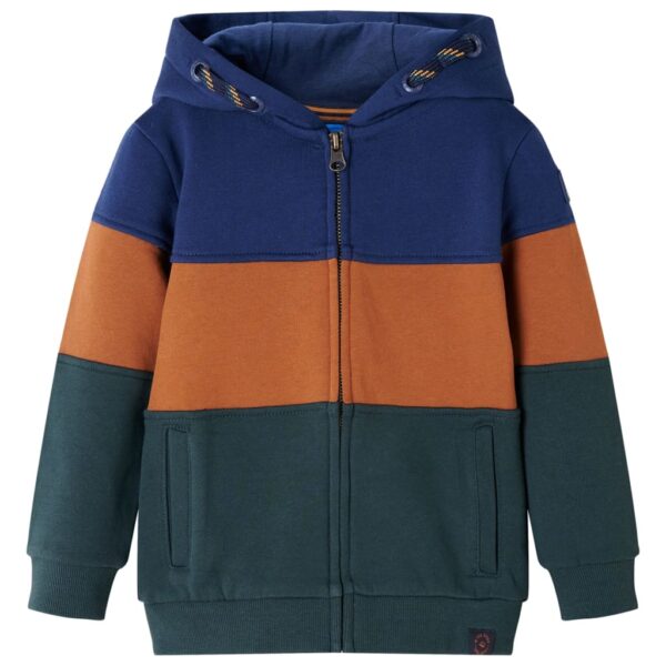 Kindervest Met Capuchon En Rits 104