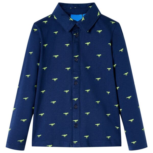 Kindershirt 104 Marineblauw