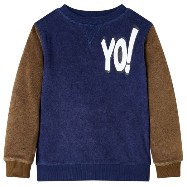 Kindertrui 140 Donkermarineblauw