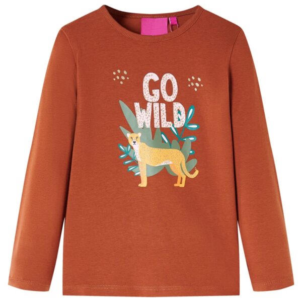 Kindershirt Met Lange Mouwen 92 Kleurig