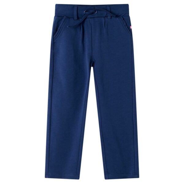 Kinderbroek Met Trekkoord 104 Marineblauw