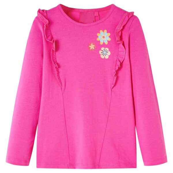 Kindershirt Met Lange Mouwen 116 Donker