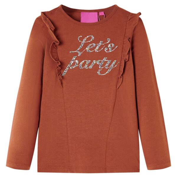 Kindershirt Met Lange Mouwen 92 Kleurig