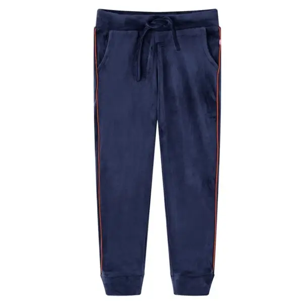Kinderjoggingbroek 128 Marineblauw