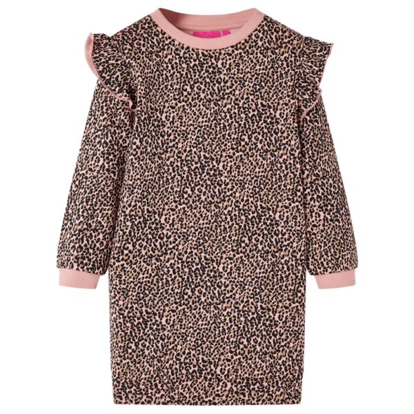 Kinderjurk 92 Middelroze