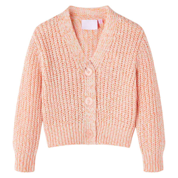 Kindervest Gebreid 128 Gemengd Roze