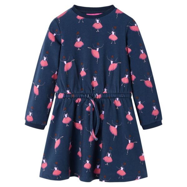 Kinderjurk 128 Marineblauw