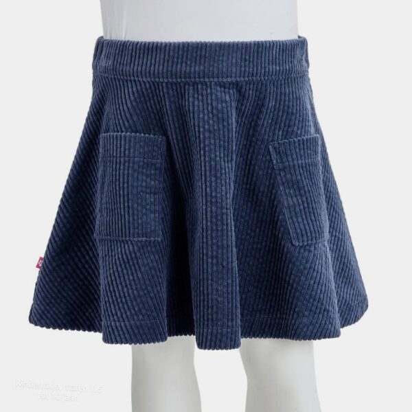 Trendy Meisjesrok van Corduroy met Ritssluiting - Comfortabel en Stijlvol!